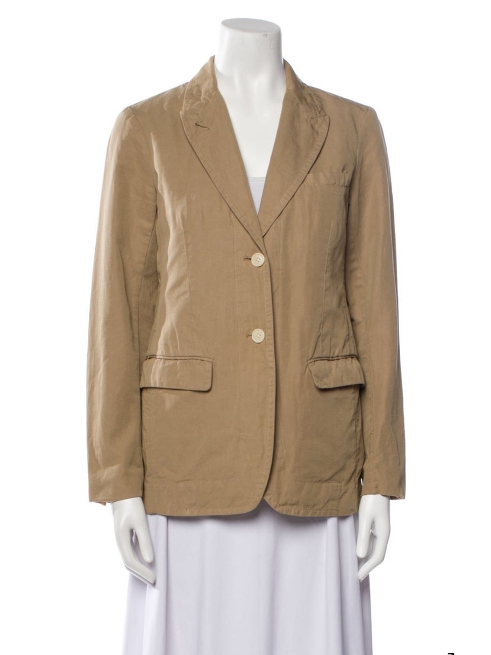 Alex Mill Khaki-Tan Cotton Blazer